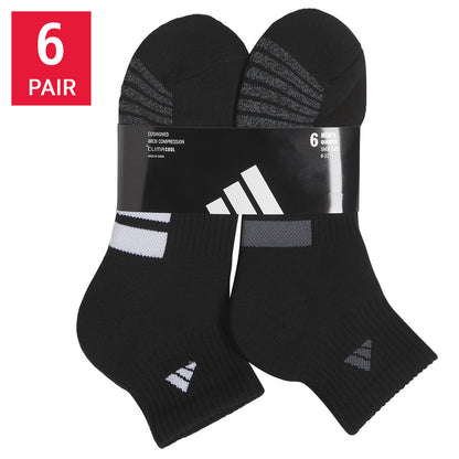FlexiComfort Adidas Quarter Socks: 6 Pairs for Ultimate Comfort and Performance