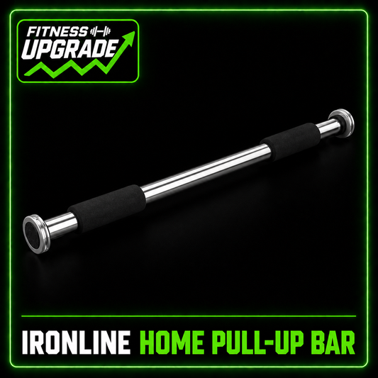 The IronLine Home Pull-up bar: Doorway strength training built for full upper-body progress.