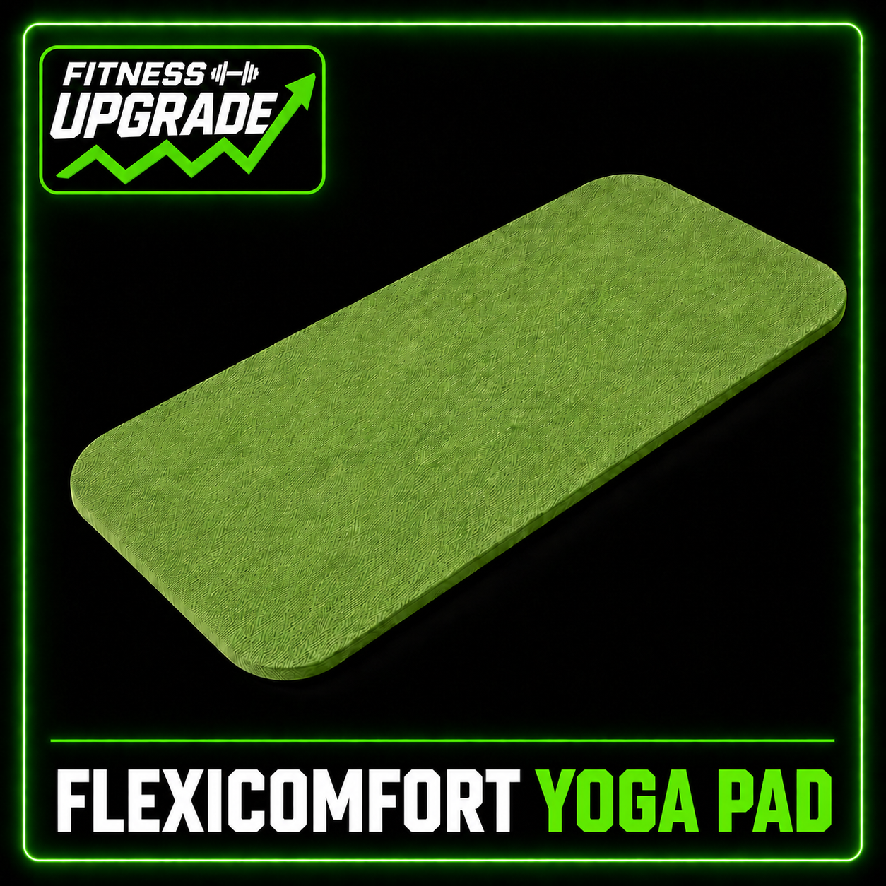 FlexiComfort Yoga Pad: Non-slip support for Yoga, Pilates & Fitness