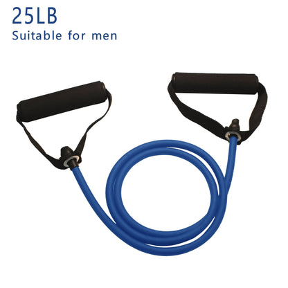The IronLine Resistance Bands with handles: Multi-use home for endless home workouts.