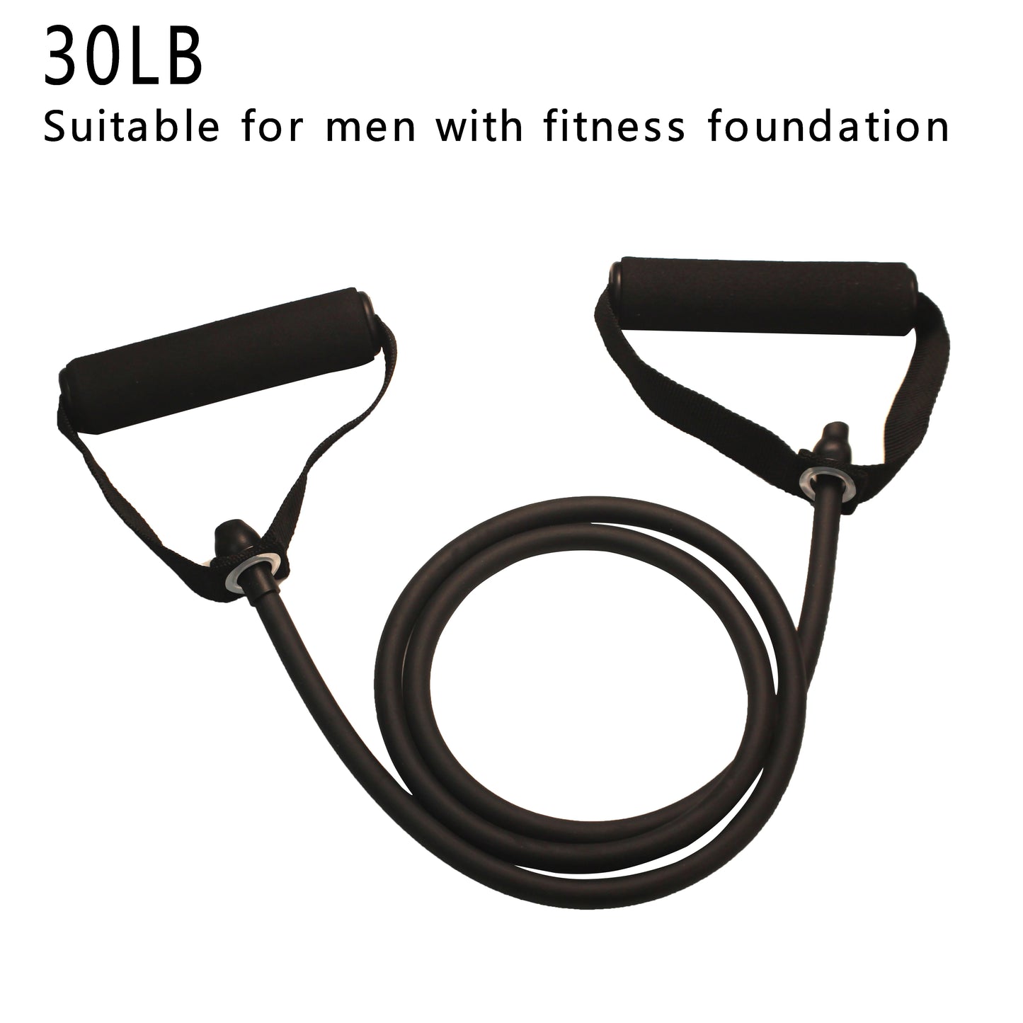 The IronLine Resistance Bands with handles: Multi-use home for endless home workouts.