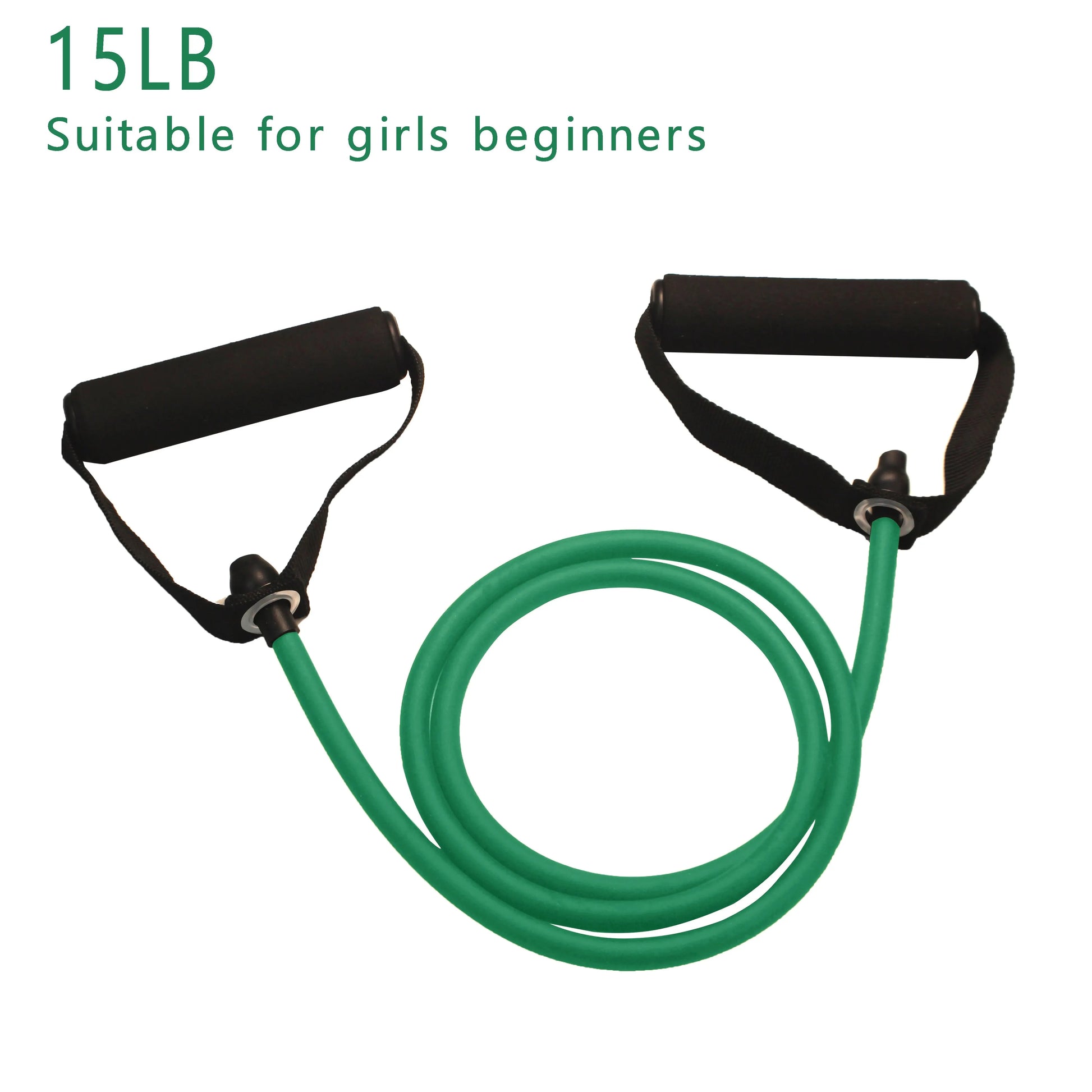 The IronLine Resistance Bands with handles: Multi-use home for endless home workouts.