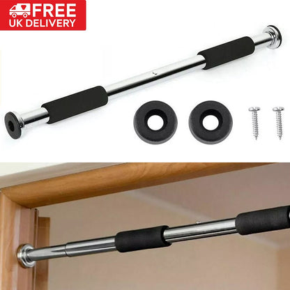 The IronLine Home Pull-up bar: Doorway strength training built for full upper-body progress.